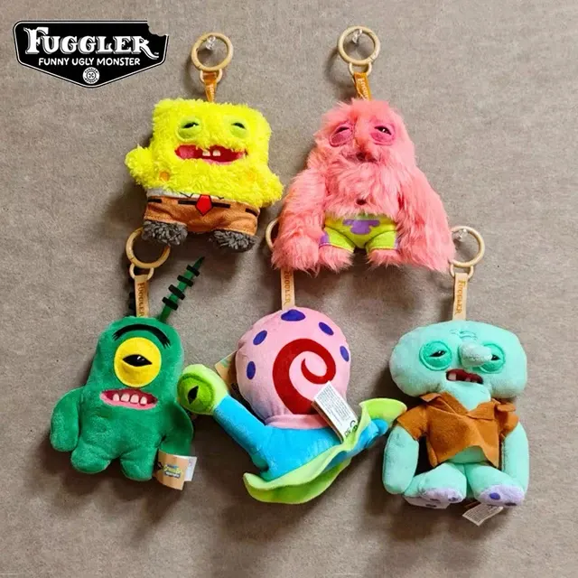 Hässliches Zahnmonster-Plüsch-Schlüsselanhänger 2