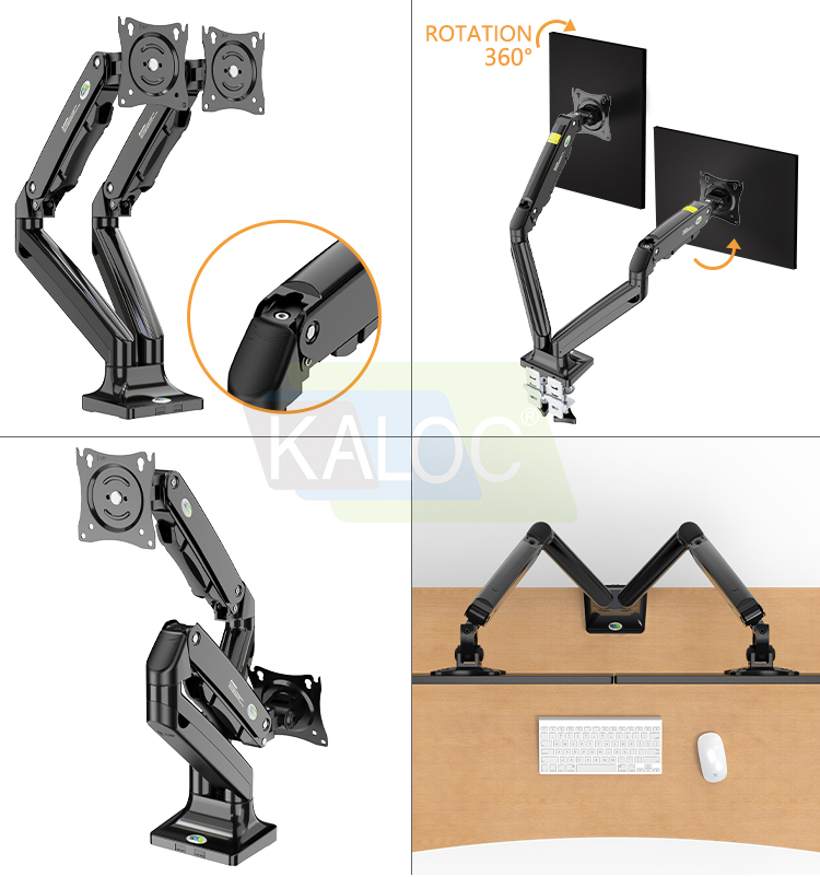 Verstellbarer Monitorarm 17–32 Zoll 50° 4