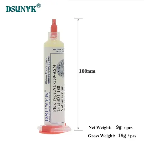 Flussmittel NC-559 10 cc für SMD-Löten