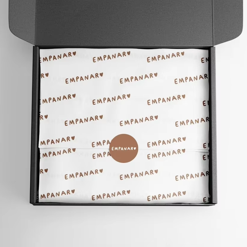 Seidenpapier mit Logo