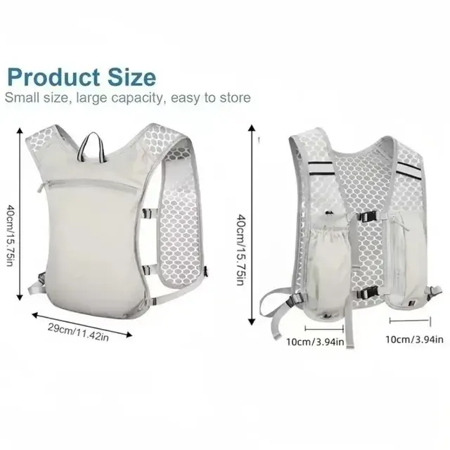 Leichter Outdoor-Hydrationsrucksack mit Wasserbehälter 2