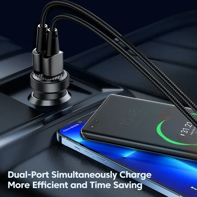 33W Auto-Ladegerät mit USB-C Schnellladung 2