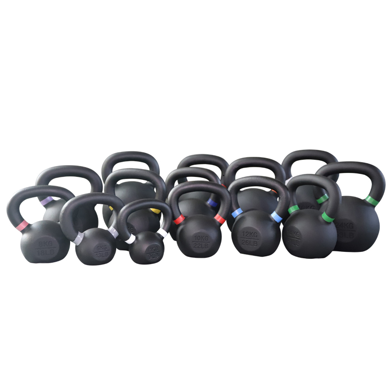 Umweltfreundliche Gusseisen-Kettlebell für Fitnessstudio 4