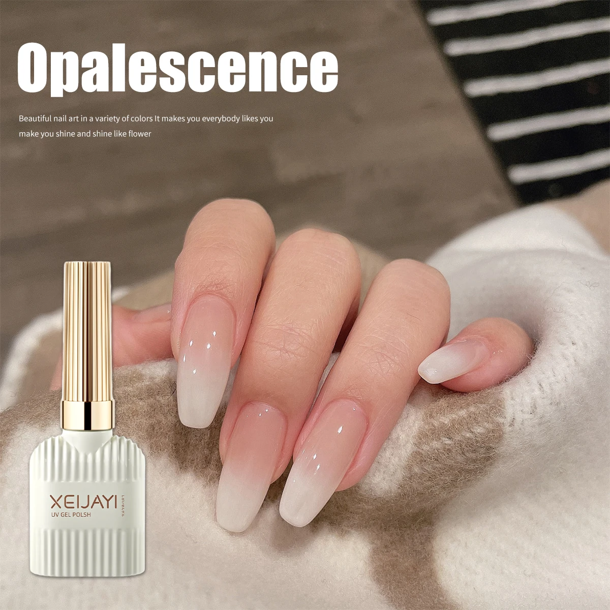 Milchweißer Gel-Nagellack