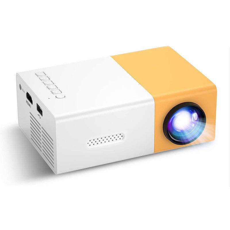 Mini-Beamer 4K mit 1000 Lumen und HDMI