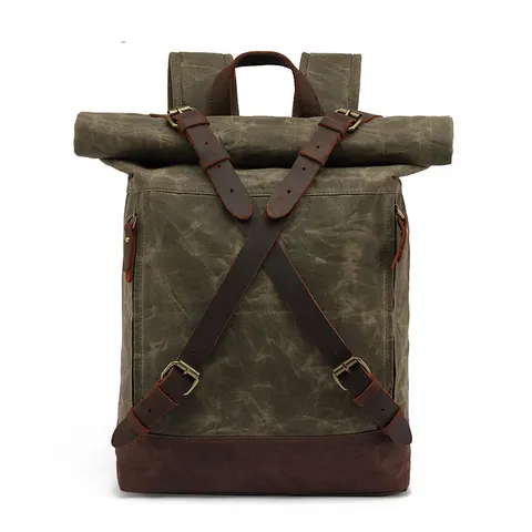 Laptop-Rucksack Leder