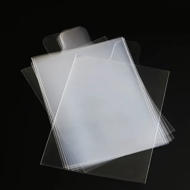 Transparente Kartenhüllen 65x90 mm 100 Stück 4