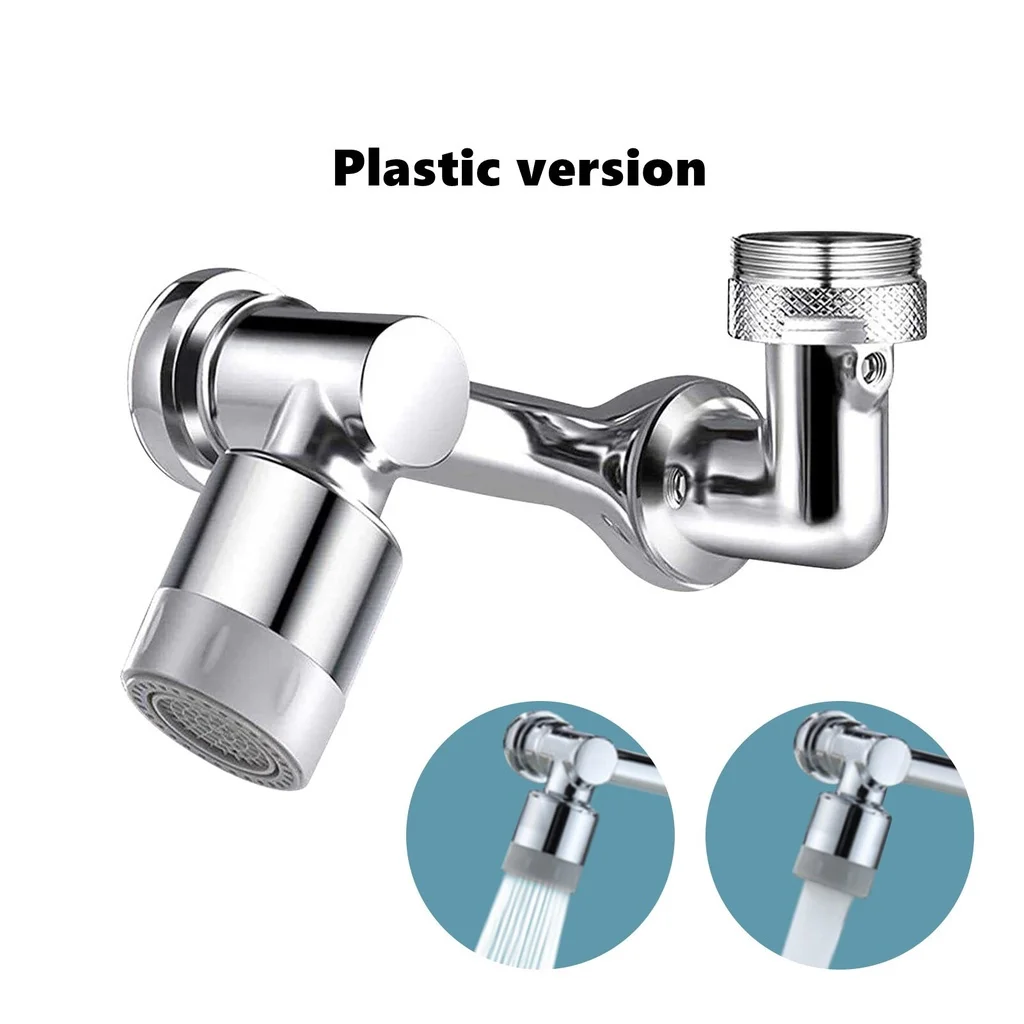 Rotierender Küchenwasserhahn-Sprüher aus Metall 3