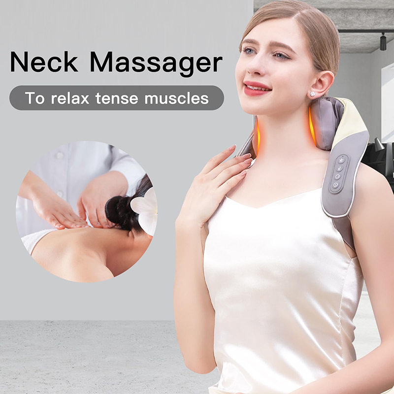 Nacken- und Schultermassagegerät mit Wärmefunktion 3