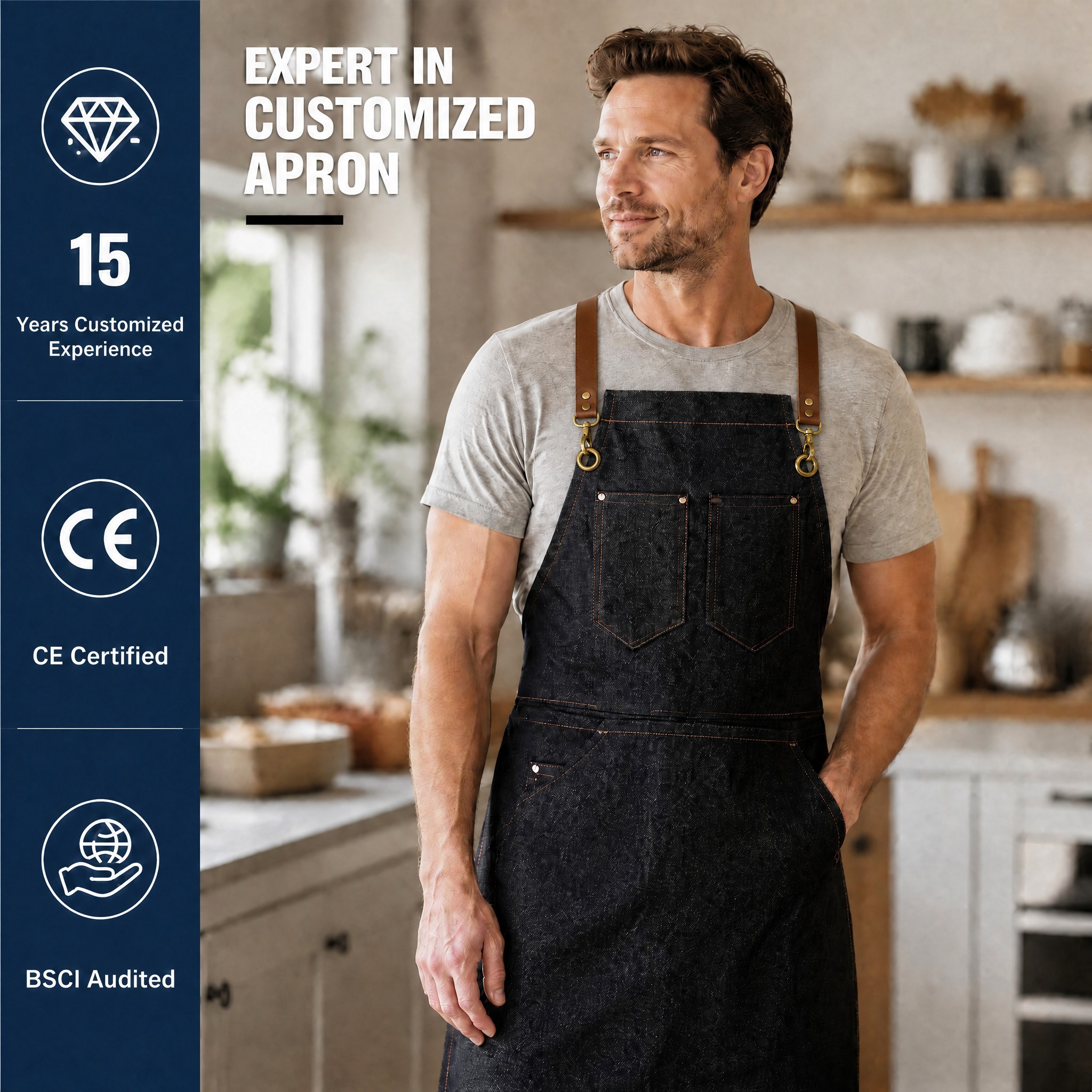 Barista-Schürze für Restaurants und Cafés