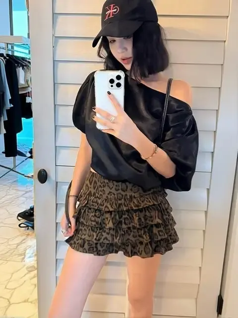 Satin Off-Shoulder Top 3