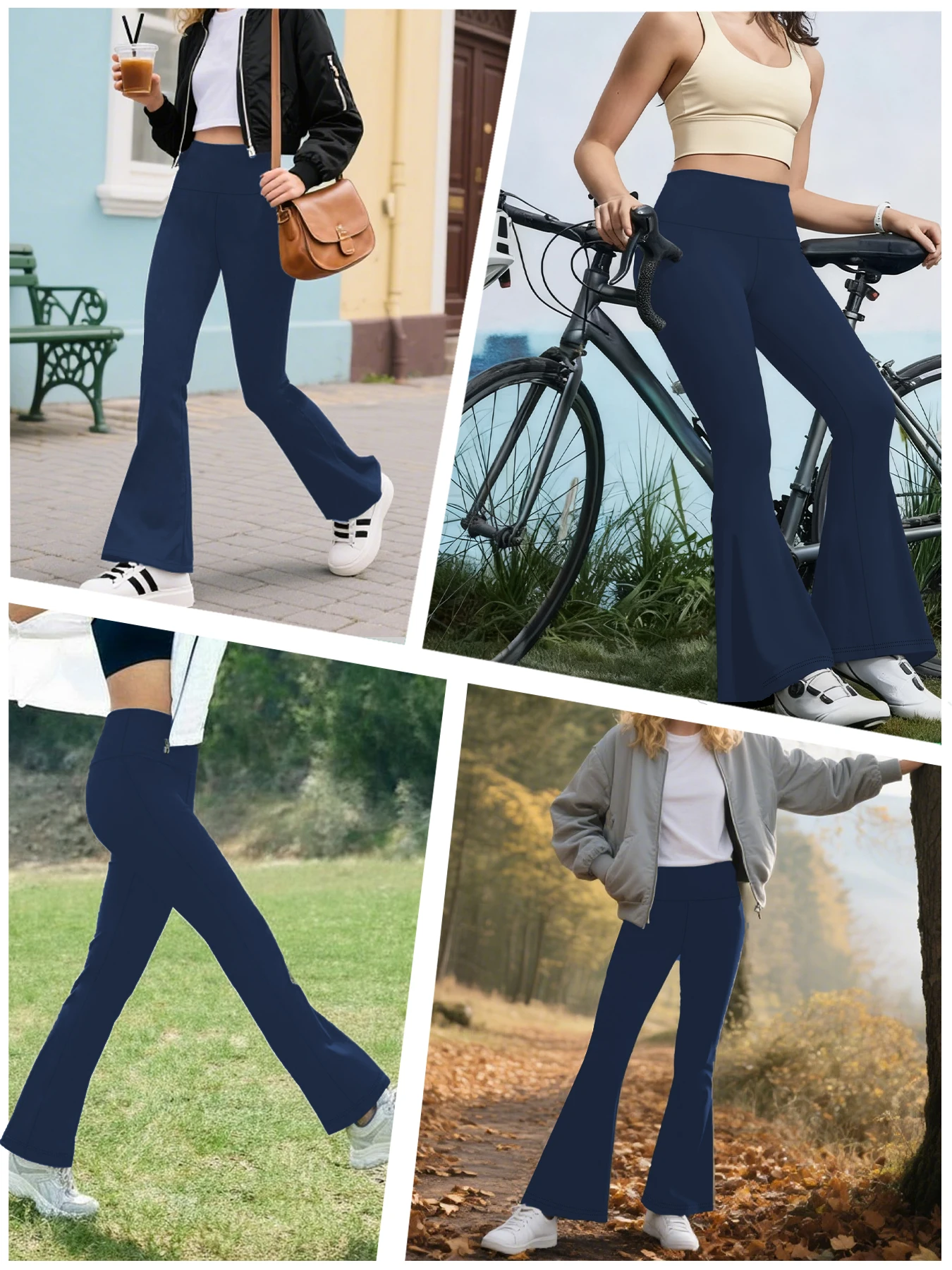 Schlaghose Yoga-Leggings 4