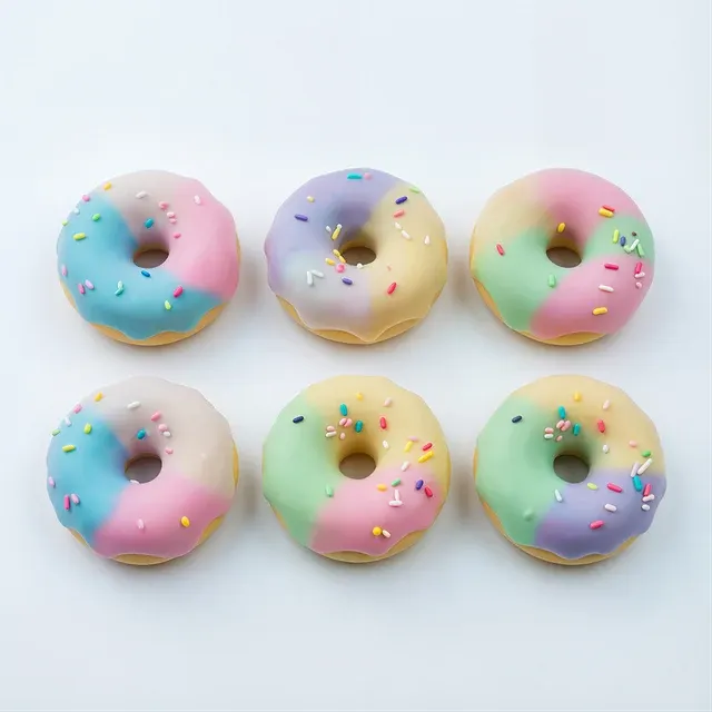 Macaron-Donut-Squishy für Erwachsene 4