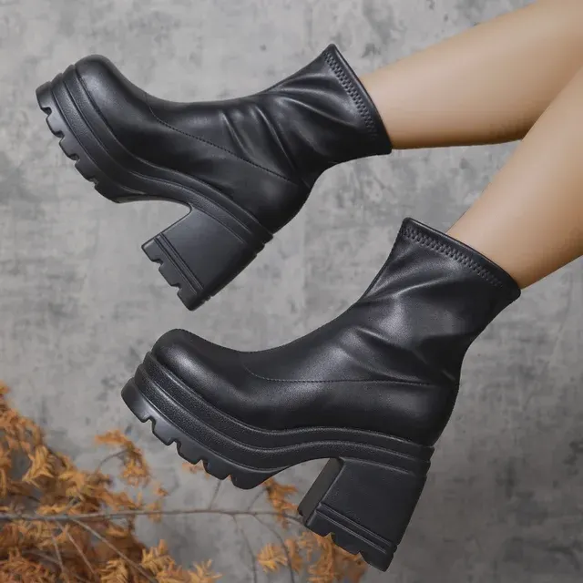 Damen-Lederstiefel 4