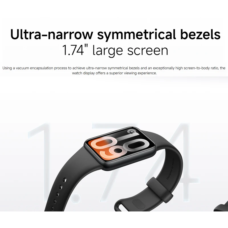 AMOLED Fitness-Tracker Smartband mit GPS