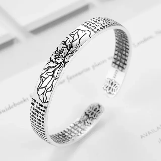 Sterlingsilber-Mantra-Armband 3