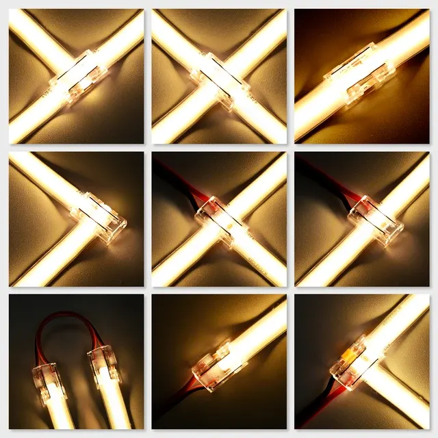 Lötfreie LED-Steckverbinder Set 9-in-1 3
