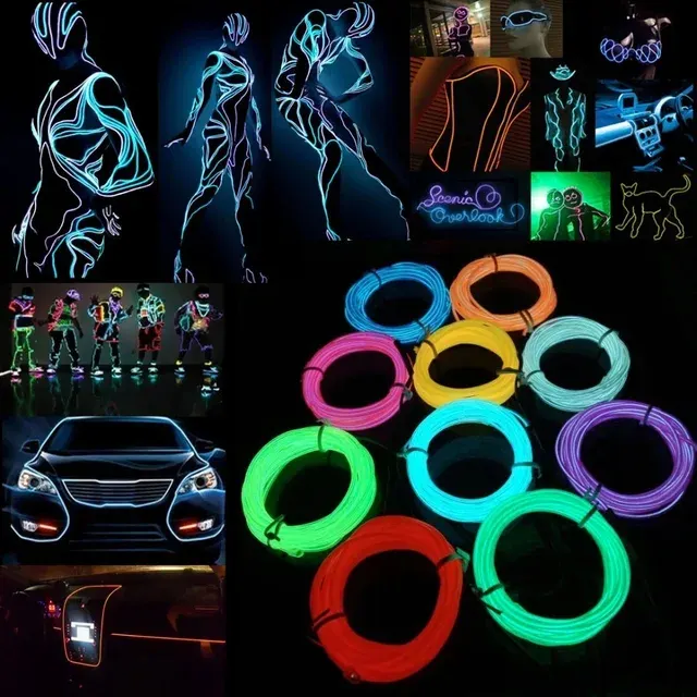 Flexibler LED-Neonlichtdraht für Autos 2