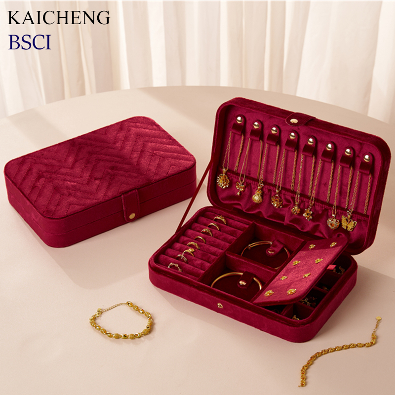 Samt Schmuck Geschenkbox