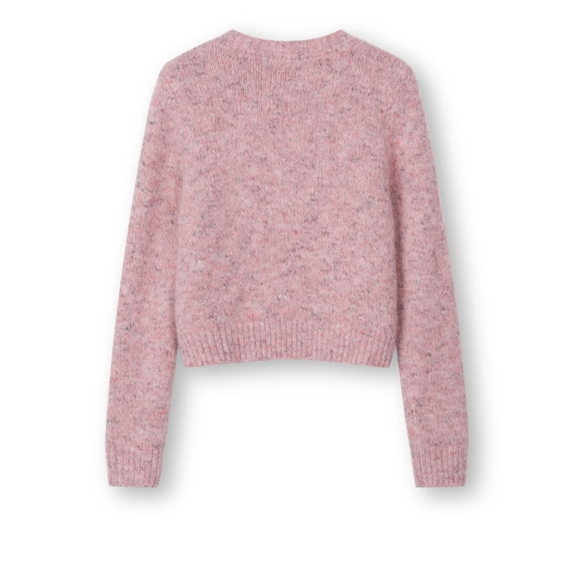 Baumwoll-Strickcardigan mit Einzelknopf 2