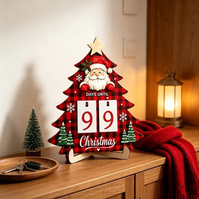 Holz-Adventskalender 2