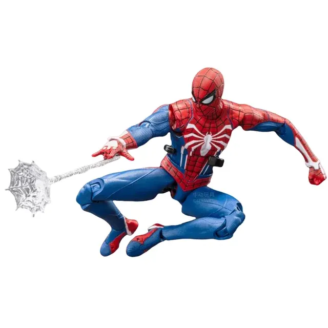 Spider-Man Sammler-Actionfigur in Gold und Rot 4