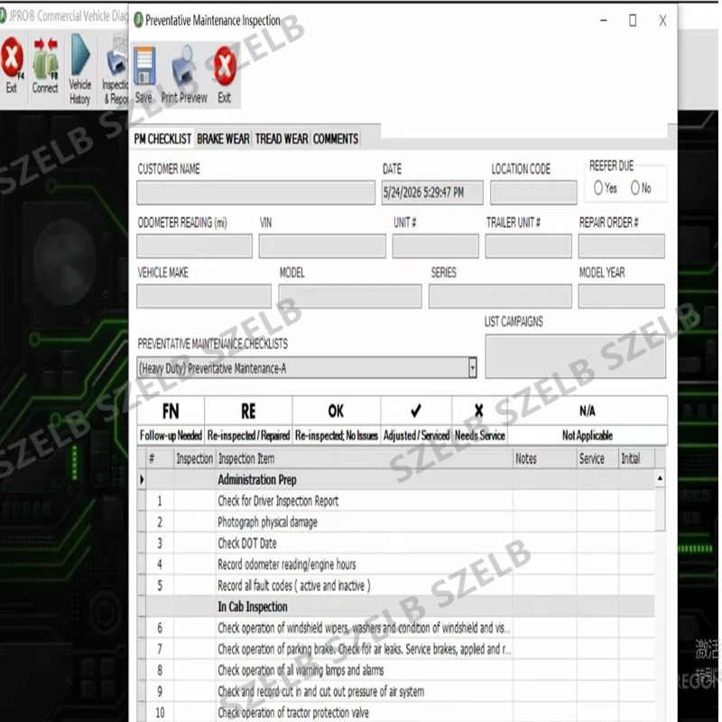 Fahrzeug-Diagnosesoftware 4