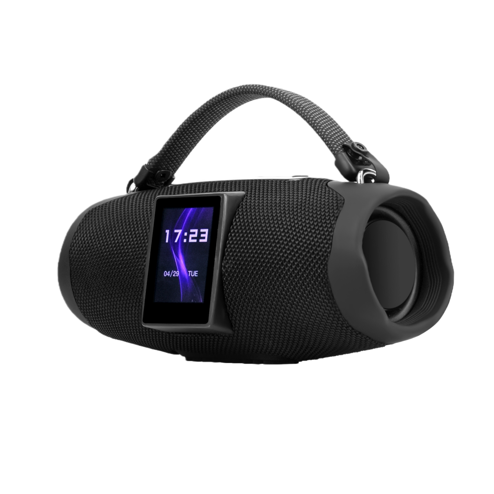 Tragbarer Bluetooth-Lautsprecher mit Touchdisplay 10W 3