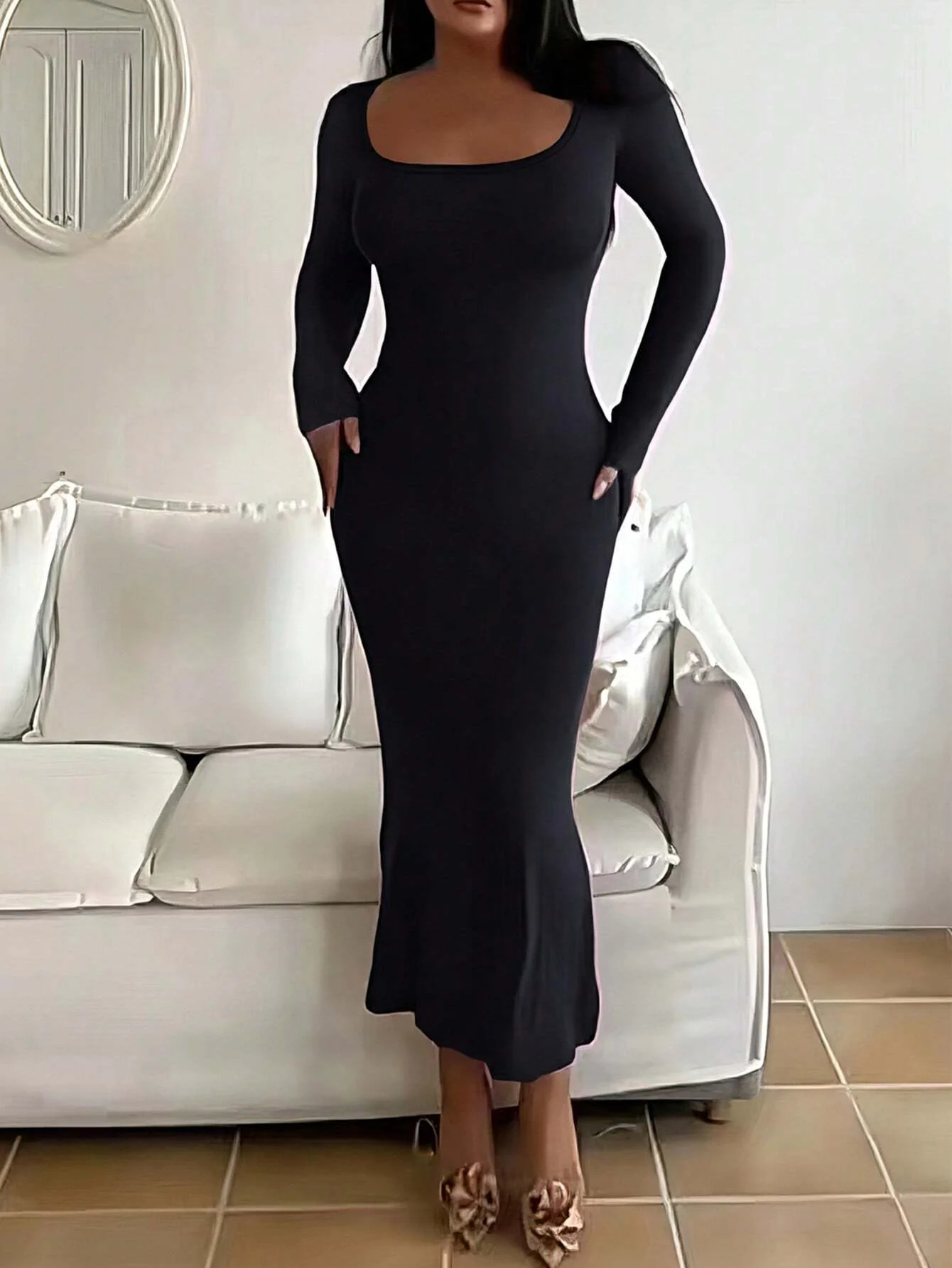 langes Damenkleid 3