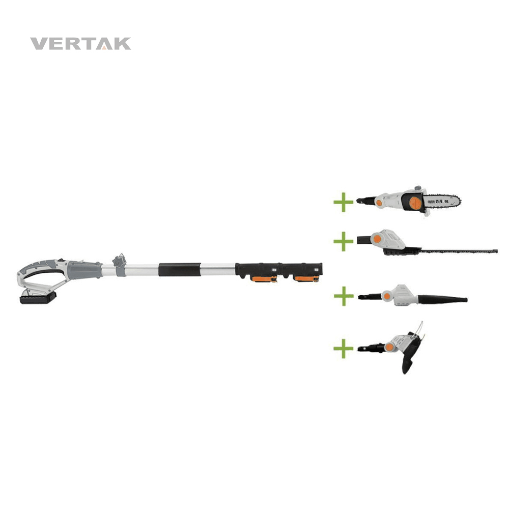 4-in-1 Akku-Heckenscheren-Set 18V 2