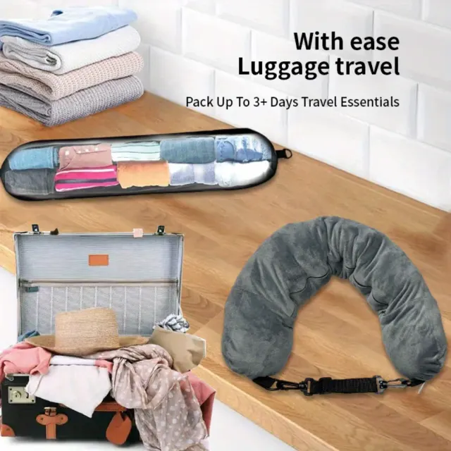 Reise-Nackenkissen mit Tasche 2