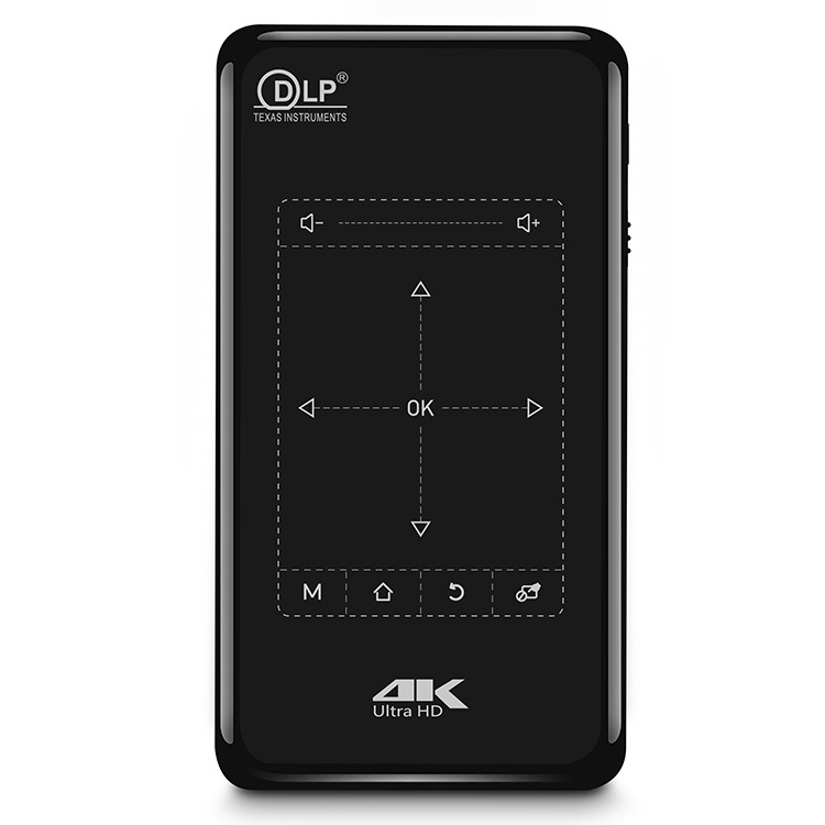 Mini-Beamer 4K mit Android und WLAN 4