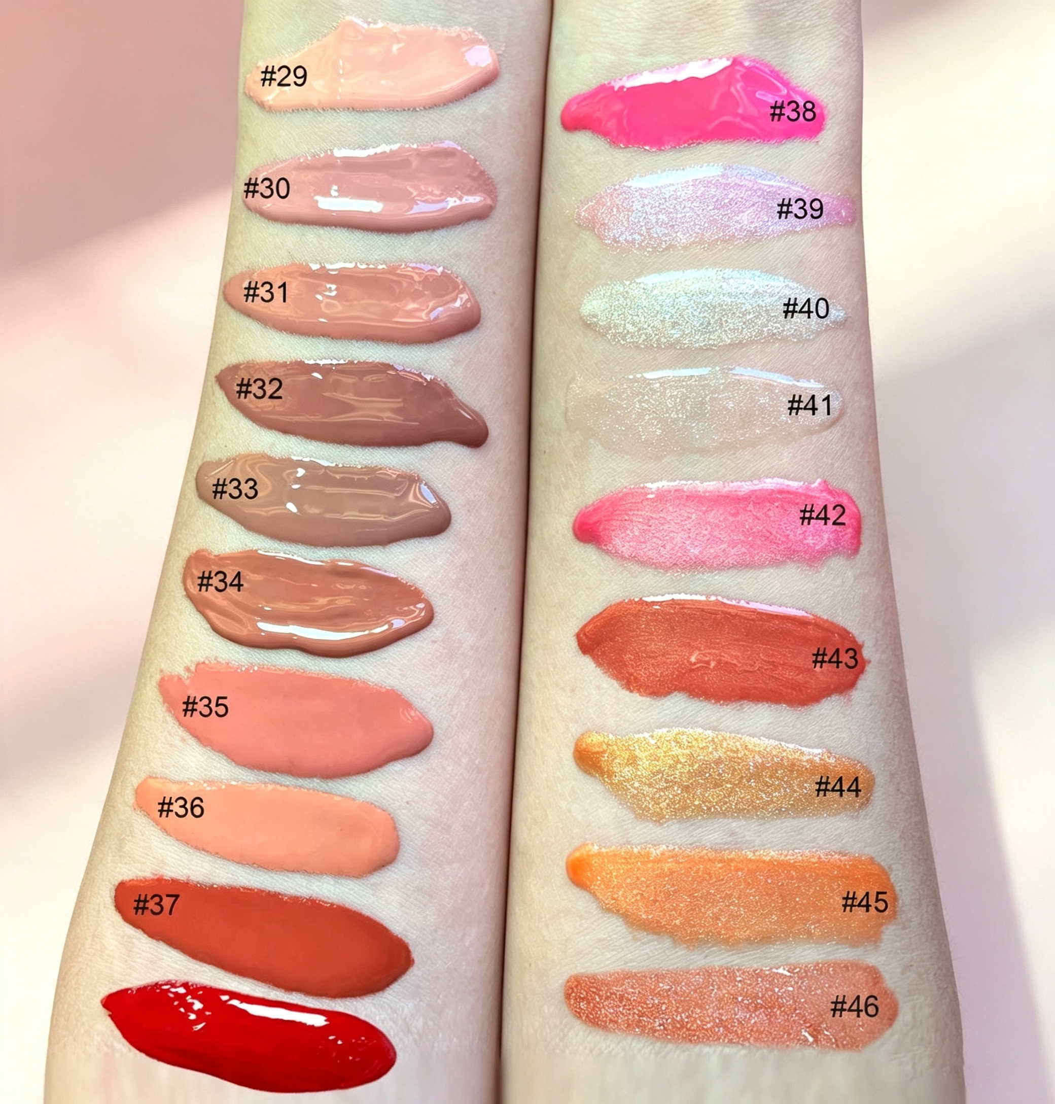 Schimmernder Farbwechsel-Lipgloss 4