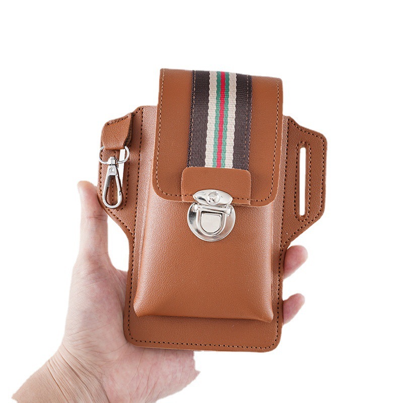 Luxuriöses Leder-Handyhalfter für Gürtel 2