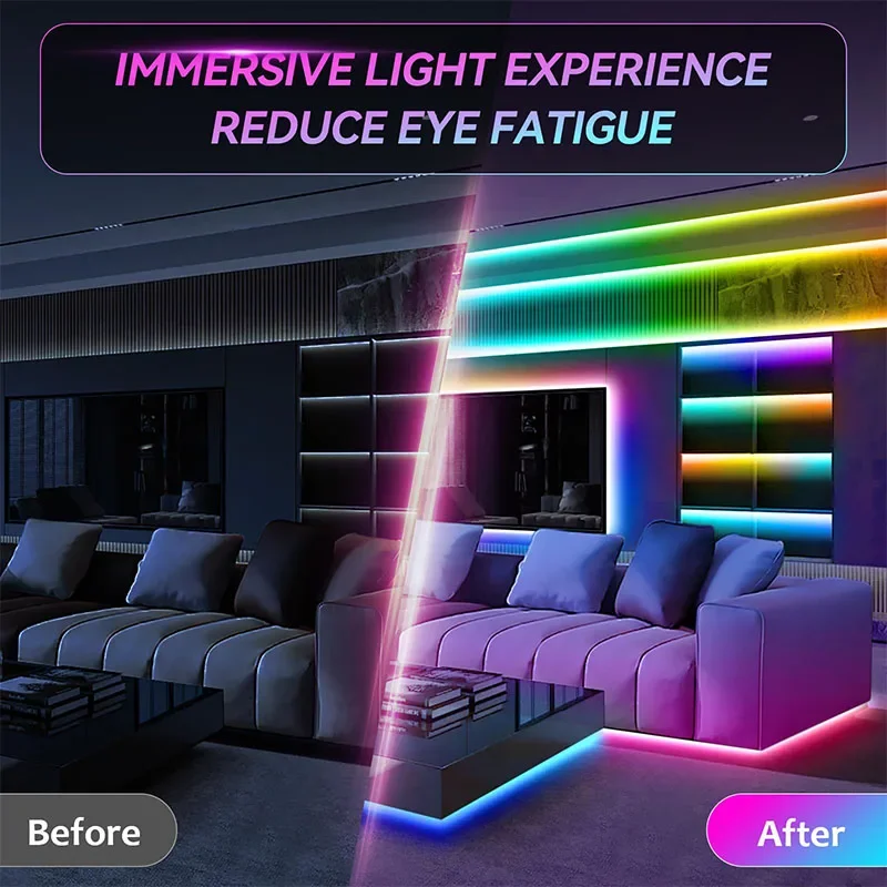 RGB-LED-Lichtstreifen 5V mit Bluetooth-Fernbedienung 3