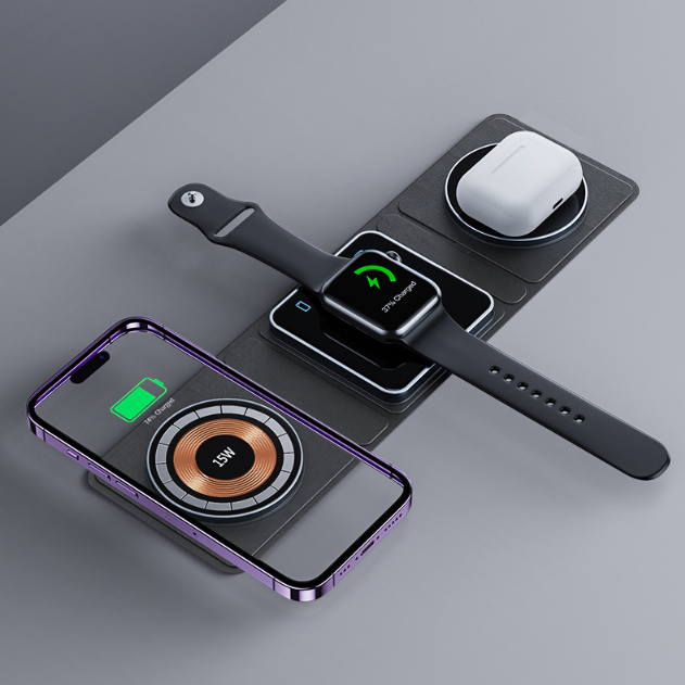 3-in-1 Ladestation 2