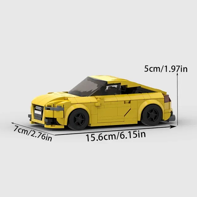 Sportwagen-Modellbausatz 3