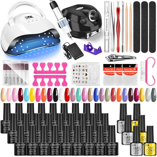 Gel-Nagel-Set mit Fräser 1