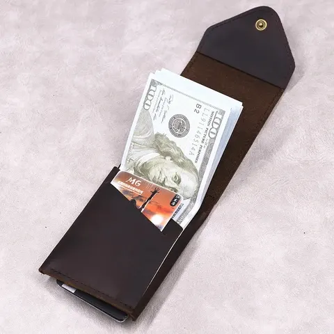 Lederbrieftasche