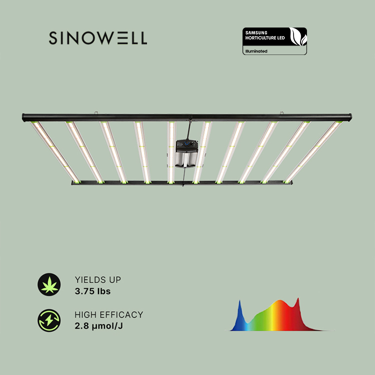 Vertikalfarm LED Pflanzenlampe 800W 3