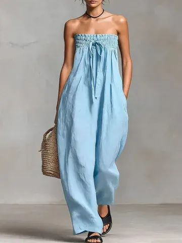 Damen-Jumpsuit ärmellos