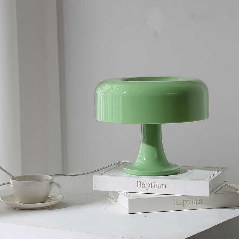 Dänische ABS Pilz LED Tischlampe USB 4