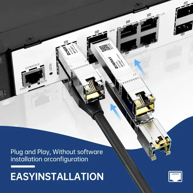 SFP+-Kupfermodul 4