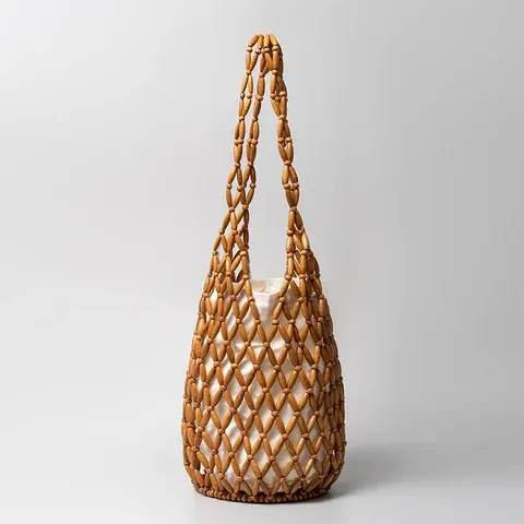 Geflochtene Strandtasche