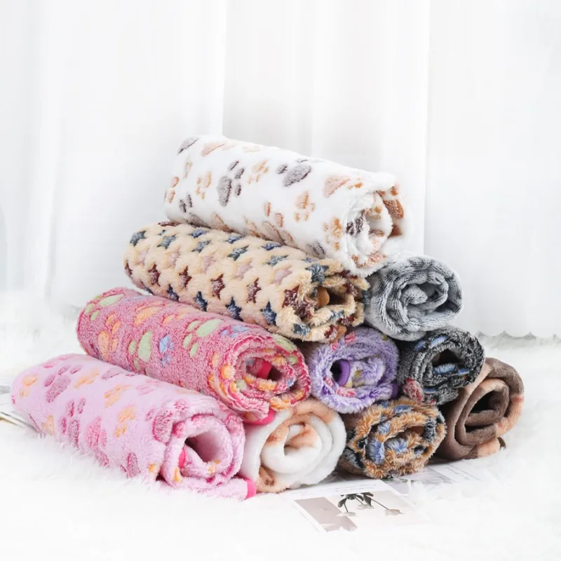 Flauschige Haustierdecke aus Flanell