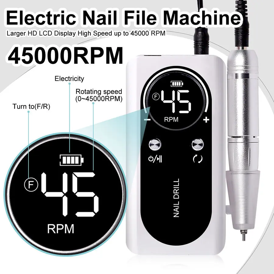 Elektrische Nagelfräse 2