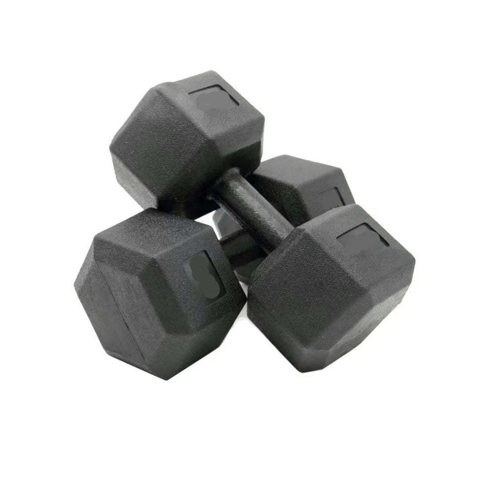Sechskant Vinyl Hantelset 2,5 bis 10 kg 2