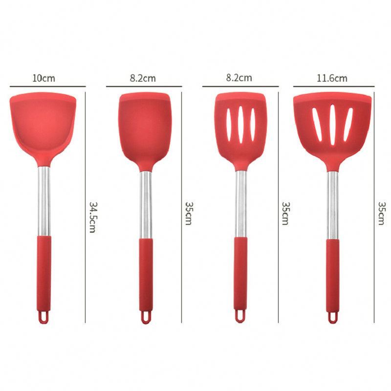 Edelstahl-Silikonwender Set 2er 2