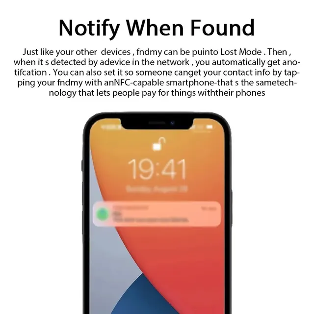 Mini-Bluetooth-Tracker für Apple Find My Haustiere 4