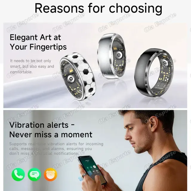 Edelstahl-Smartring 3